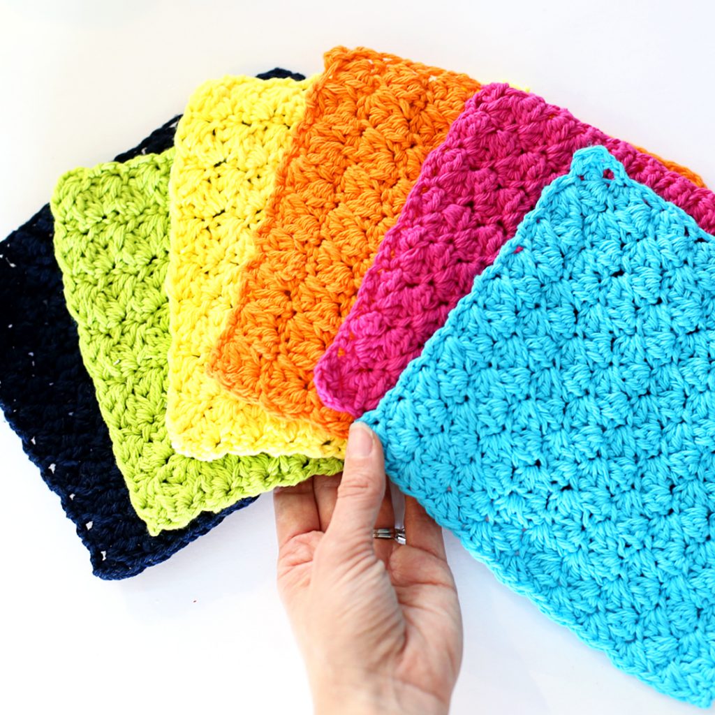 Crochet Flowers Washcloth Crochet Easy Patterns
