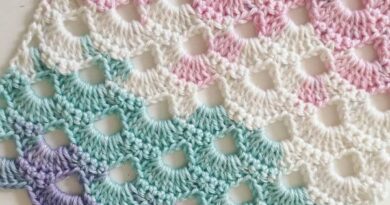 Squared Waffle - Crochet Easy Patterns