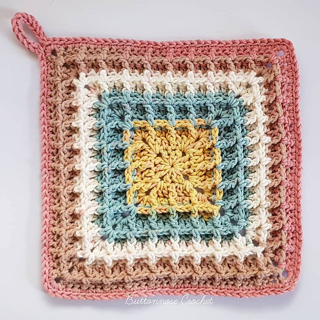 Squared Waffle Crochet Easy Patterns