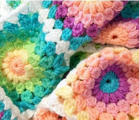 Sunburst Granny Square