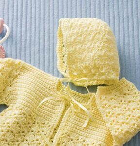 Lemon Drops Baby Set - Crochet Easy Patterns