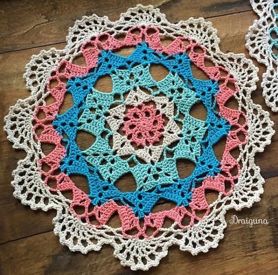 Ocean Breeze Doily