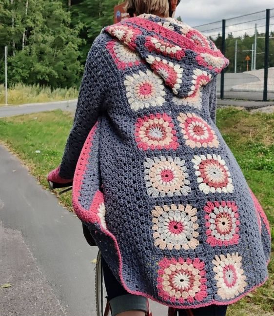 Revival Granny Square Cardigan