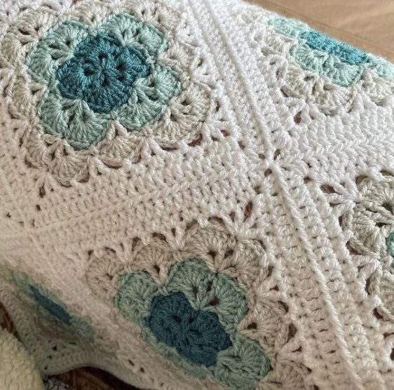 Ocean Shell Blanket Crochet Easy Patterns