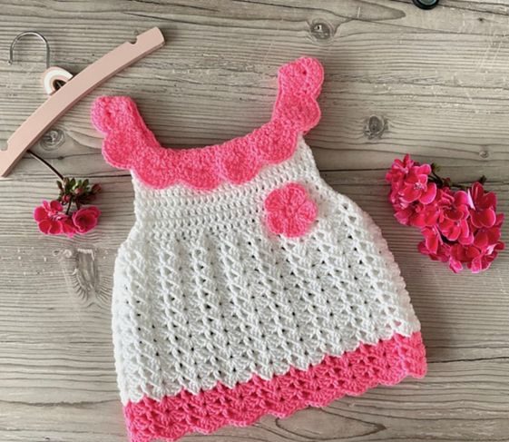 Baby princess dress - Crochet Easy Patterns