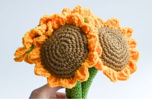 Crochet Potted Flowers 