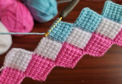 Step by Step to Crochet a Baby Blanket in Crochet