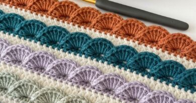 Free textured crochet stitch patterns
