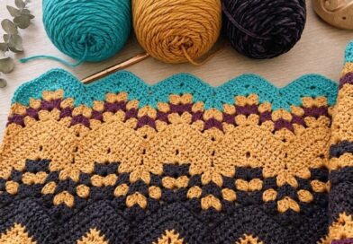 Free chevron crochet blanket patterns