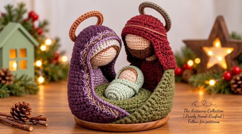 Free nativity amigurumi pattern
